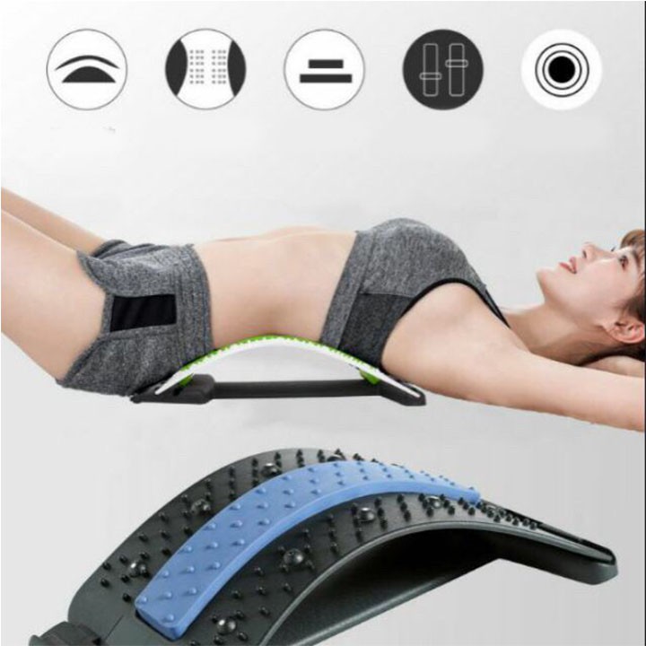 [Free Ship] Khung Nắn Chỉnh Hình Cột Sống Và Massage - Hỗ Trợ Thoát Vị Đĩa Đệm, Nhức Mỏi Lưng