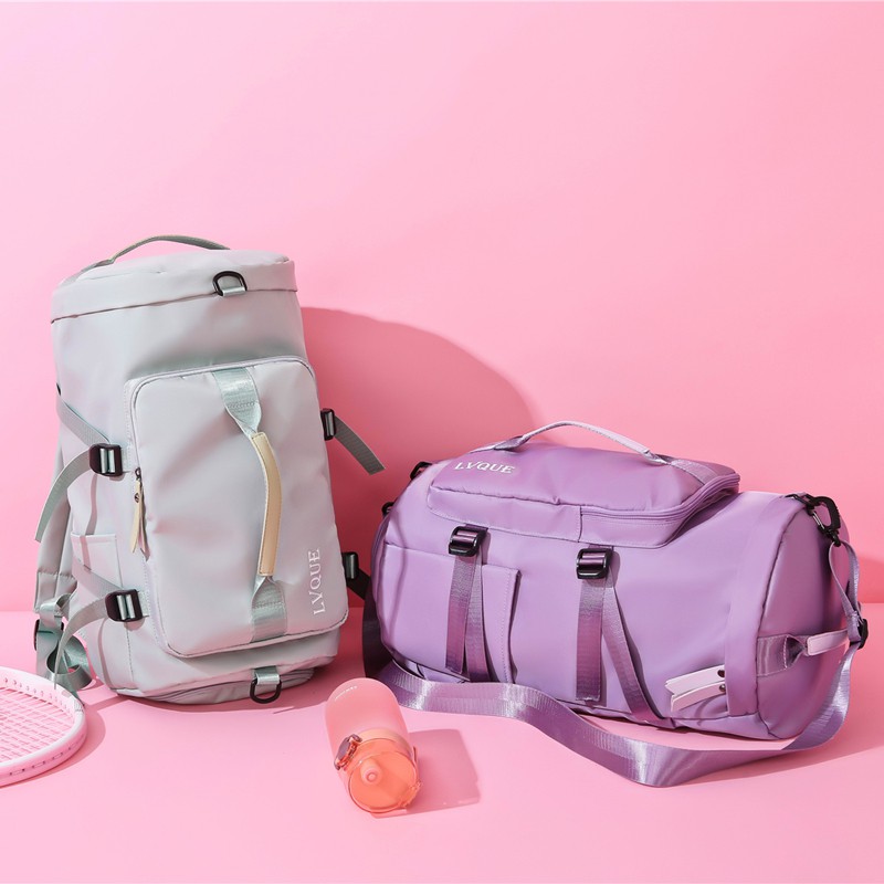Balo Du Lịch 🎒 Ba lô Kiêm Túi Du Lịch Đa Năng Có Ngăn Để Giày Sarus Crane