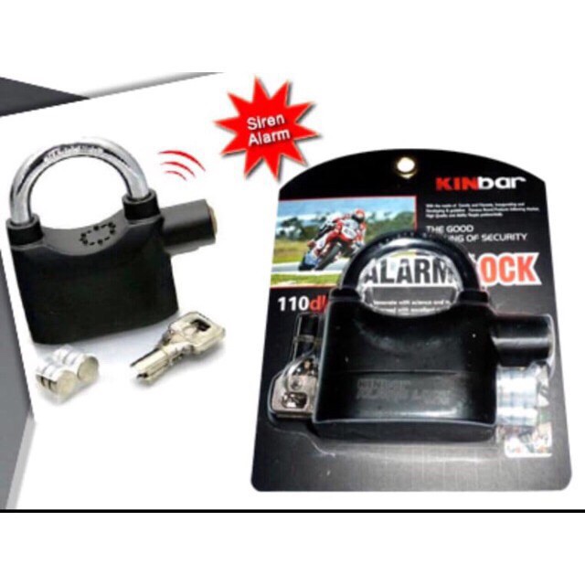 [Free Ship] Khoá Chống Trộm Thông Minh Có Còi Báo Động