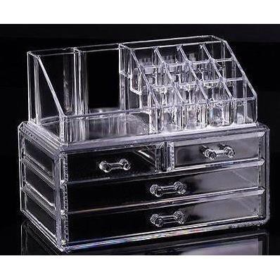 [Free Ship] Khay Đựng Mỹ Phẩm Mika 4 Tầng