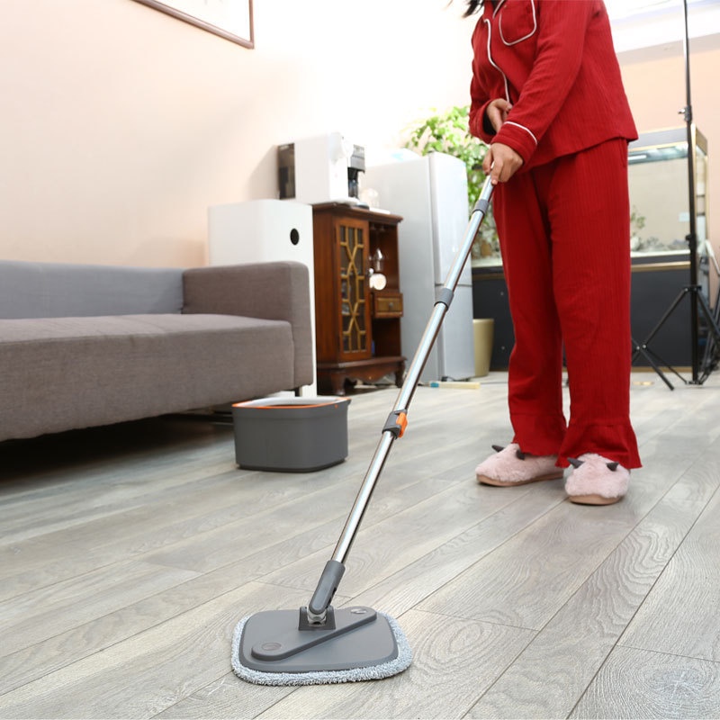 Cây Lau Nhà Tự Vắt Thông Minh Chổi Lau Nhà Tách Nước Bẩn 360 Độ Cao Cấp Bộ Lau Nhà Thông Minh Thế Hệ Mới K9