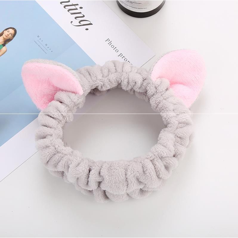 Băng Đô ♥️Freeship♥️ Băng Đô Tai Thỏ Tai Mèo Vải