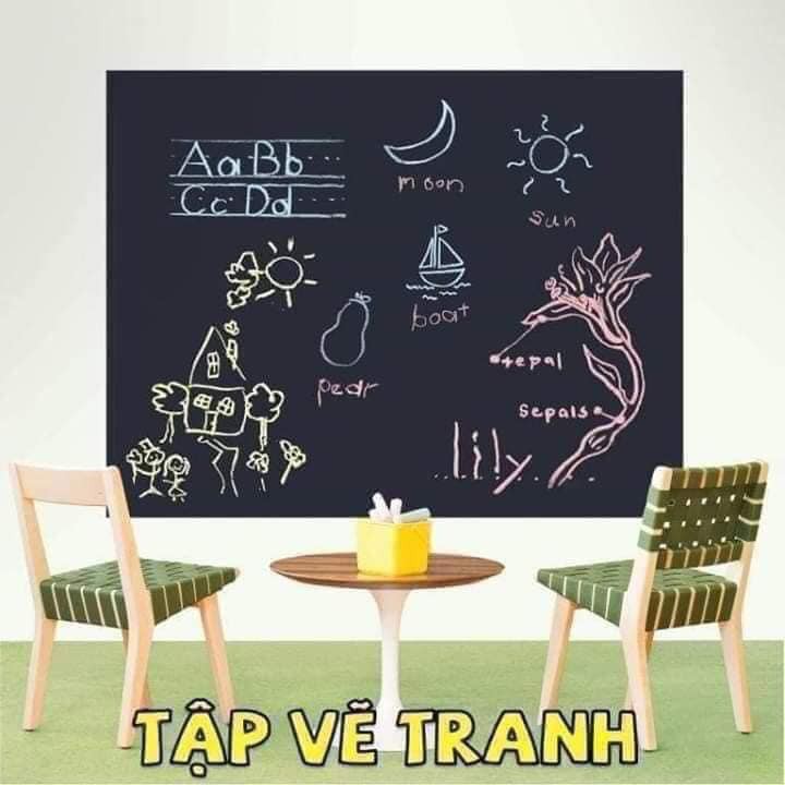 ❤️Free Ship❤️ Bảng Đen Dán Tường Đa Năng