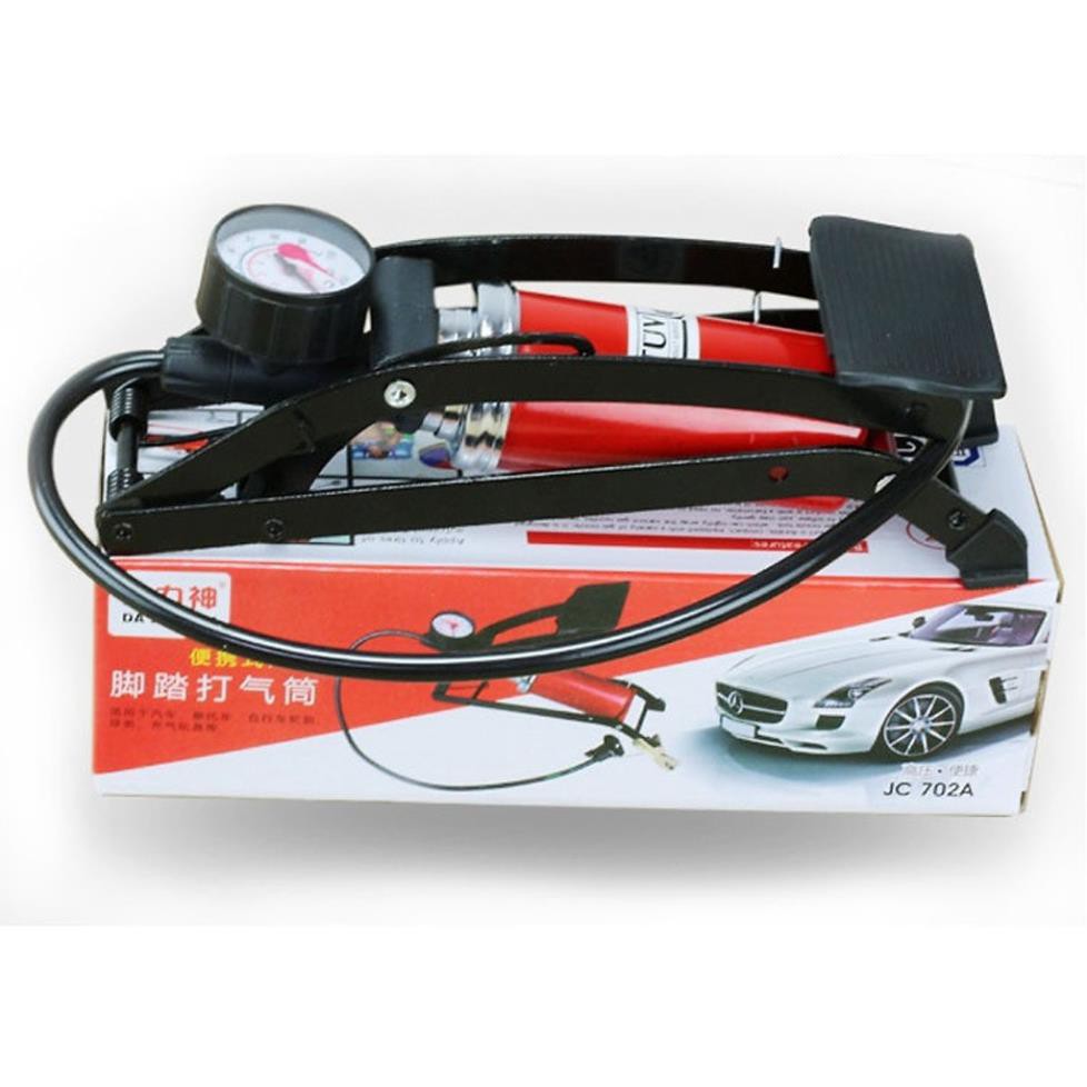 Bơm Đạp Chân Xe Máy, Xe Đạp, Ô Tô Cao Cấp