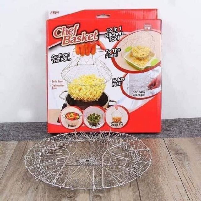Dụng Cụ Nhà Bếp ♥️Freeship♥️ Rổ Nhúng Đa Năng