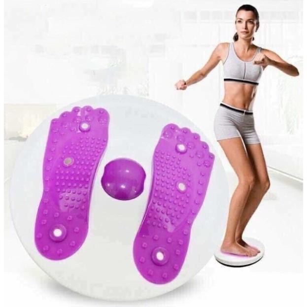 Xoay Eo Giảm Mỡ Bụng Hình Bàn Chân