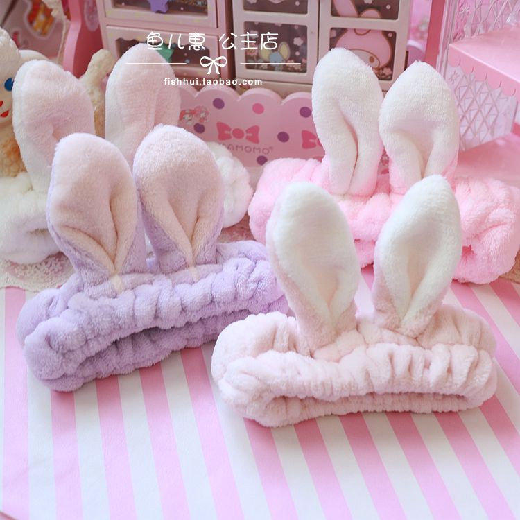 Băng Đô ♥️Freeship♥️ Băng Đô Tai Thỏ Tai Mèo Vải