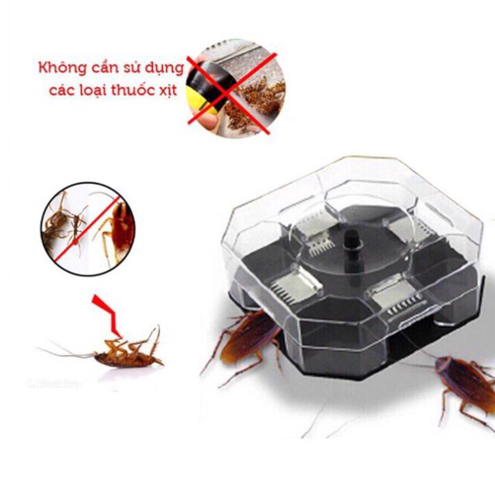 [Freeship-Hàng Loại 1] Máy Bắt Gián Thông Minh Hộp Bẫy Dán Hiệu Quả