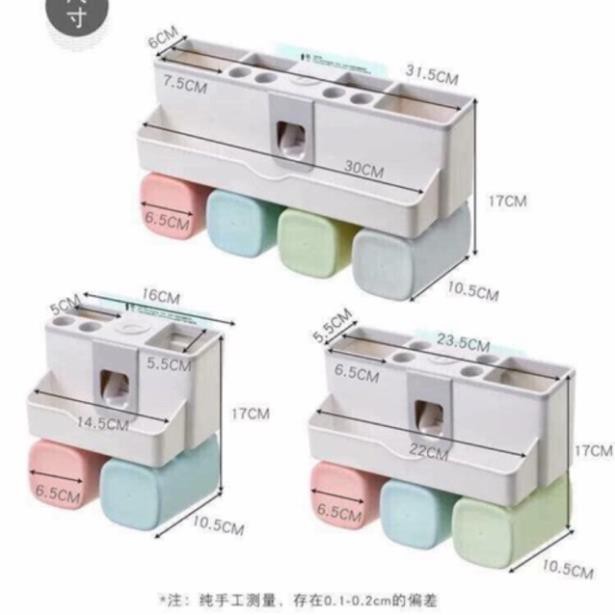 Bộ Nhả Kem Đánh Răng Lúa Mạch