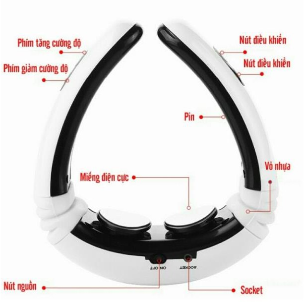 🍀[Free Ship]🍀 Máy Massage Cổ 3D Hàng Cao Cấp