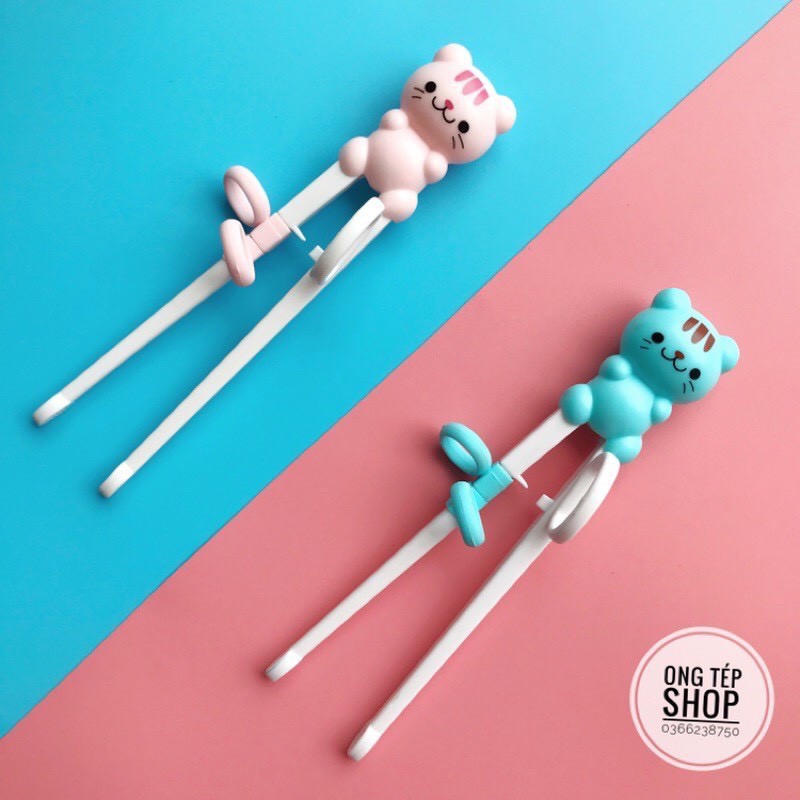 Đũa Tập Ăn Dặm Cho Bé ♥️ Freeship ♥️ Đũa Tập Ăn Cho Bé Nhiều Màu