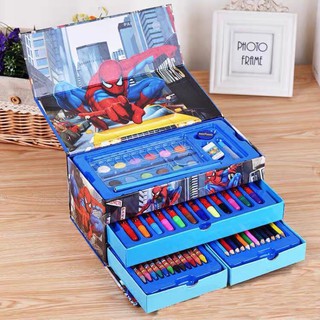 Hộp Màu Vẽ Tô Màu Cho Bé 3 Tầng 54 Chi Tiết