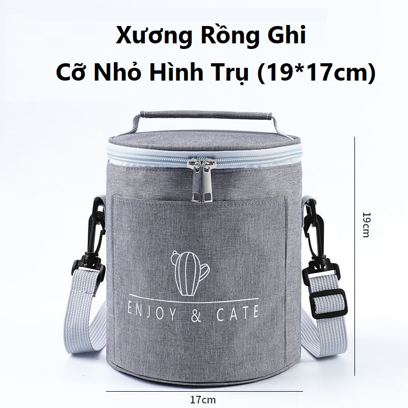 Túi Giữ Nhiệt Hộp Cơm Phiên Bản Cao Cấp, Sang Trọng, Túi Đựng Hộp Cơm Thiết Kế Đa Năng Tiện Dụng