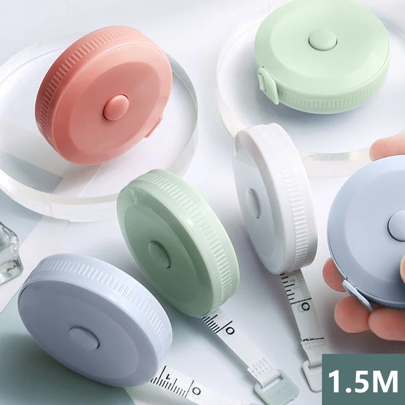 Cuộn Thước Dây Mềm Đo Lường 1.5M.Thước Dây Đo Đa Năng Linh Hoạt.