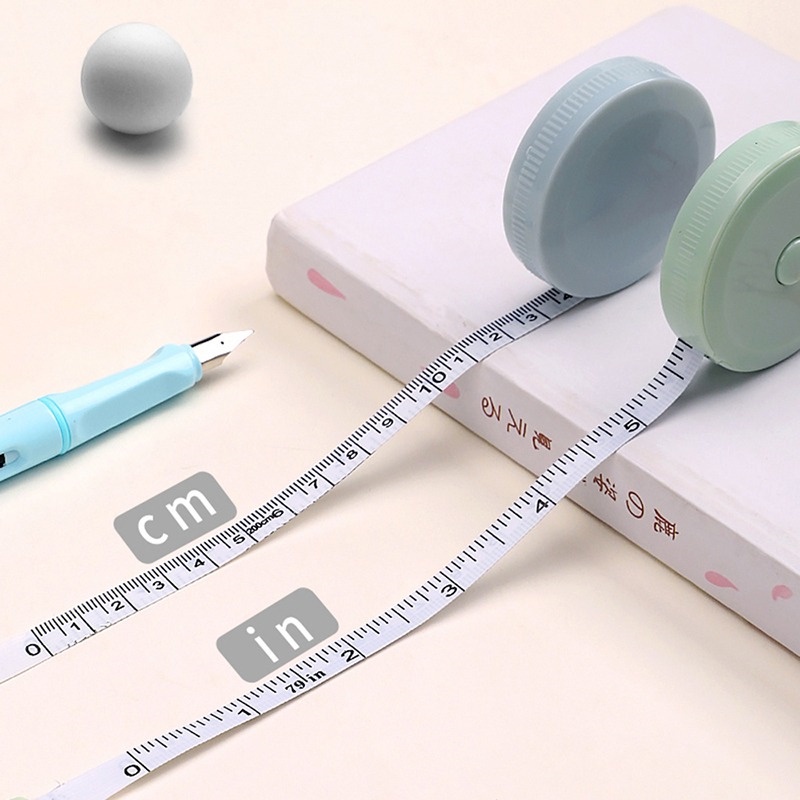 Cuộn Thước Dây Mềm Đo Lường 1.5M.Thước Dây Đo Đa Năng Linh Hoạt.