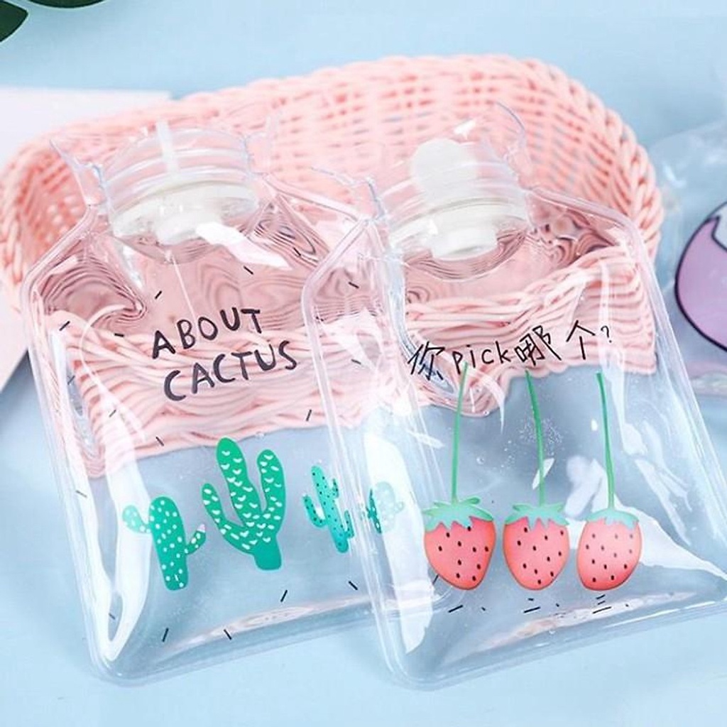 Túi Chườm Nóng Lạnh Mini Trong Suốt Nhiều Hình Ngộ Nghĩnh