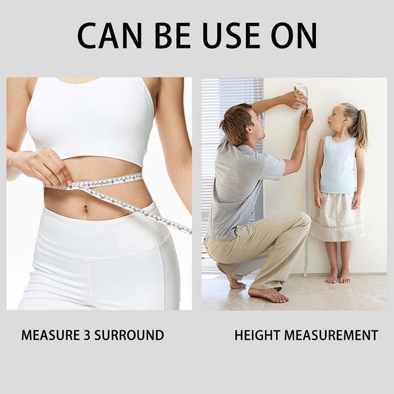 Cuộn Thước Dây Mềm Đo Lường 1.5M.Thước Dây Đo Đa Năng Linh Hoạt.