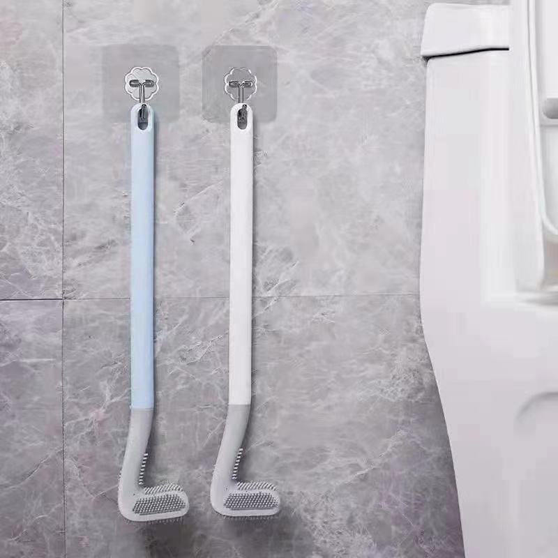 ✨✨Chổi cọ toilet thông minh silicon ✨cọ chà vệ sinh sạch mọi ngóc ngách bồn cầu, nhà tắm - ✨Cây chà toilet, chà nhà tắm