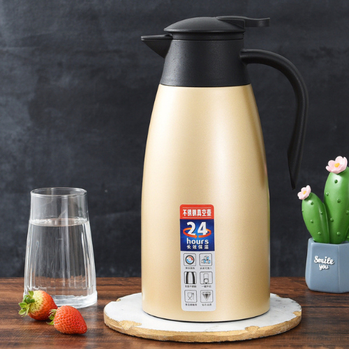 Bình giữ nhiệt [EUROPEAN], bình ủ, phích giữ nhiệt inox 304, bình giữ nhiệt cỡ lớn 2000ml, ấm pha trà,  cỡ lớn
