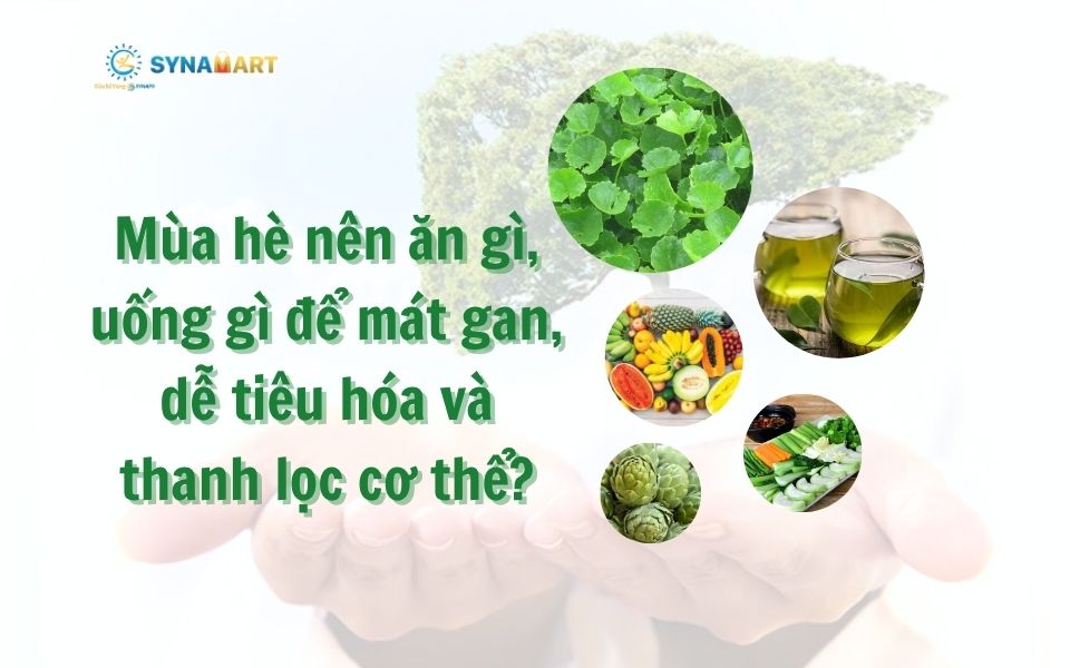 Mùa hè nên ăn gì, uống gì để mát gan, dễ tiêu hóa và thanh lọc cơ thể?