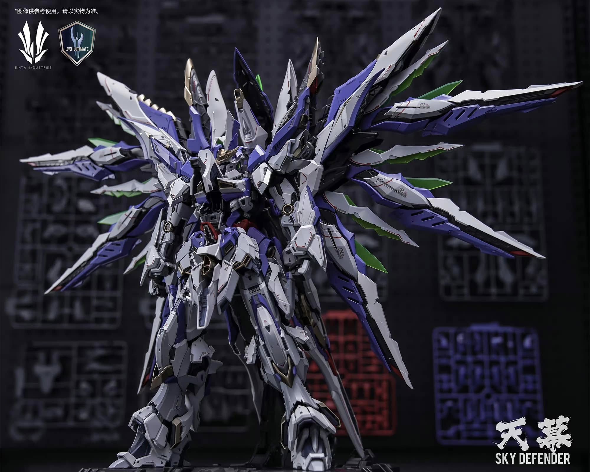 [CÓ SẴN] 1/72 Sky Defender - Level-Ultimate Series - Decal kim loại, Base đi kèm - Giá bán 2.296.000 VNĐ