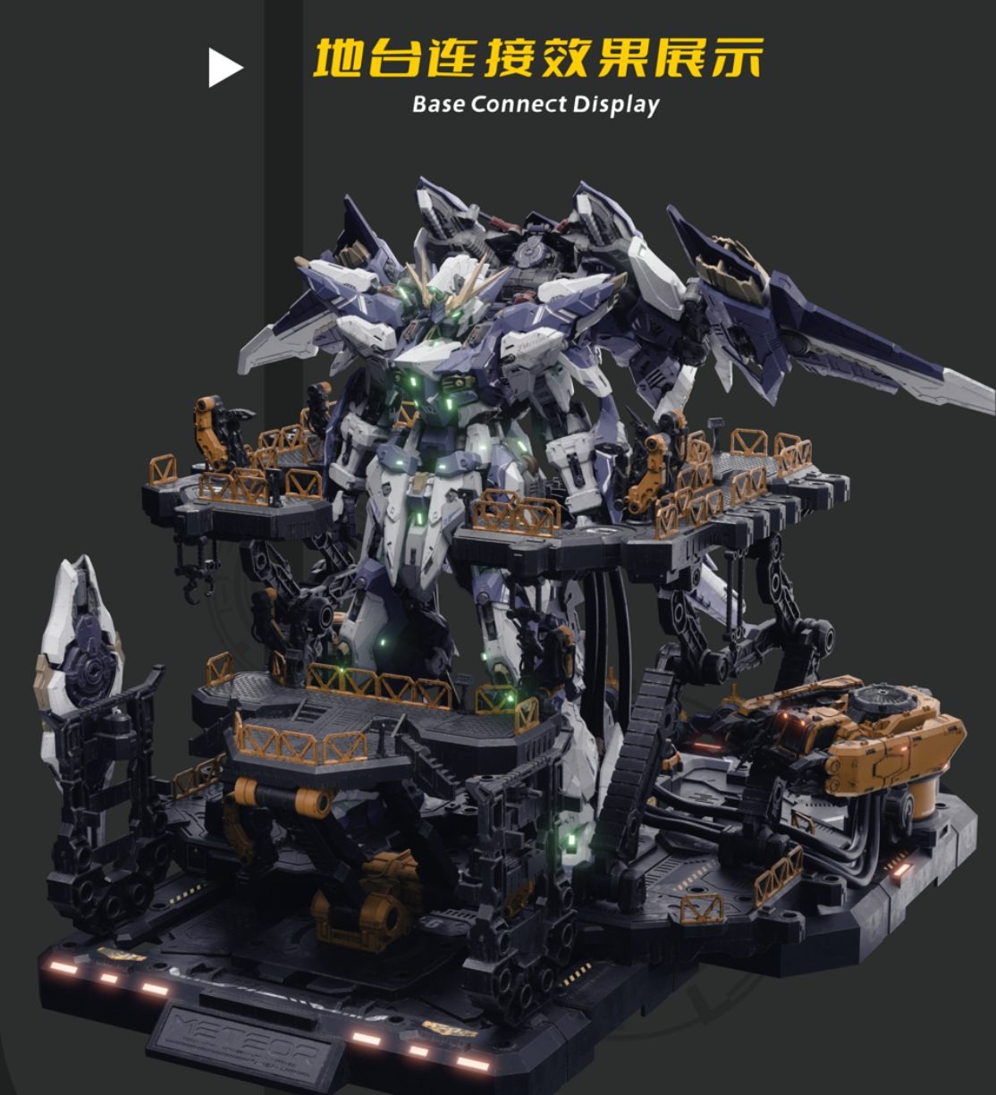 Đặt trước METEOR - Lưu Tinh - Kèm base công xưởng - Khung xương kim loại - LED
