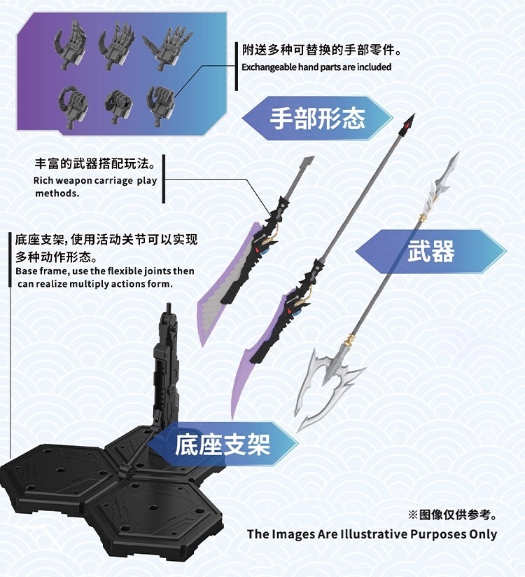 Đặt trước MNP-XH03W Aobing bản giới hạn kèm khung xương kim loại