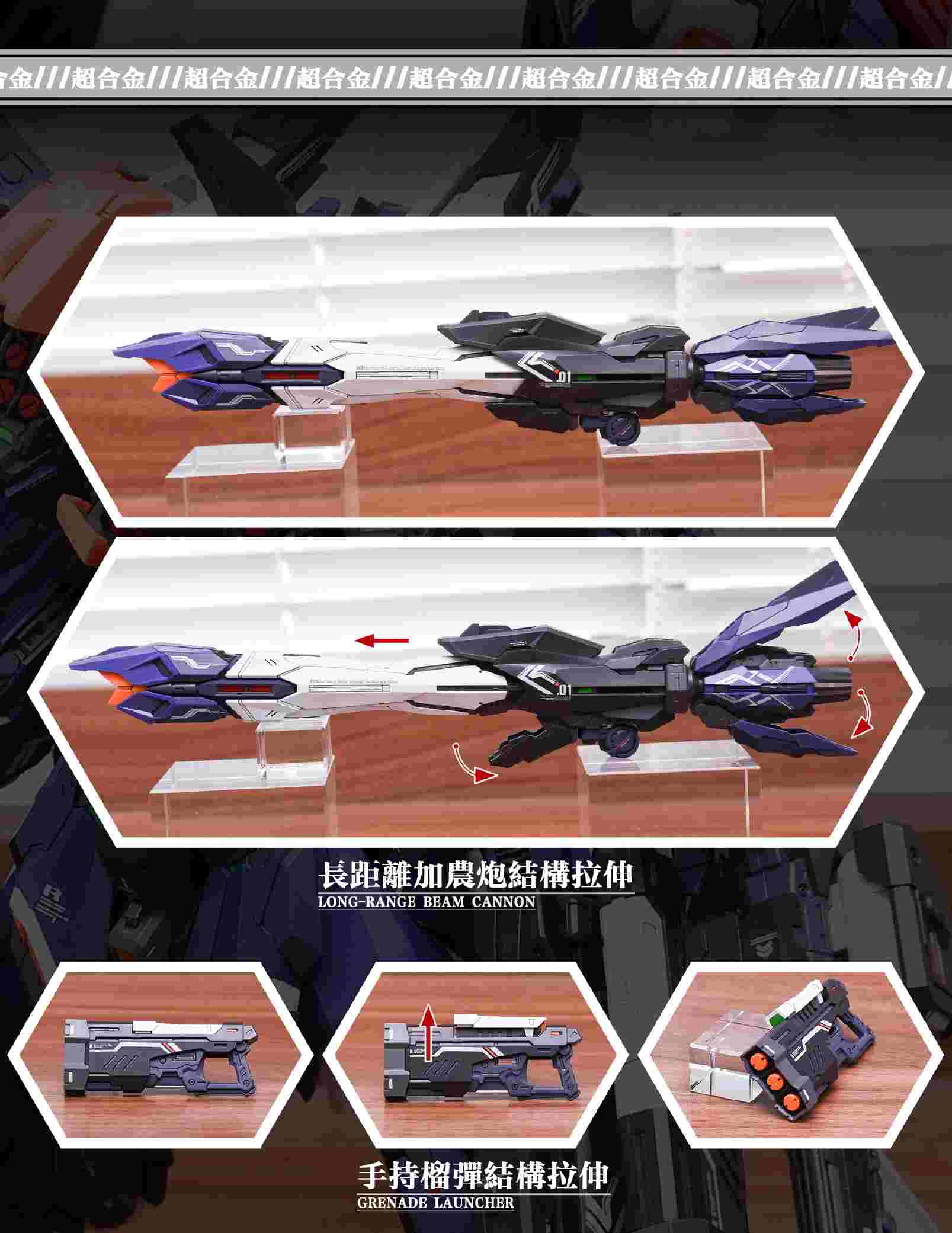 Mô hình lắp ráp Ruling Type 01. Full Armed Battlemachine 1/100 In ERA+