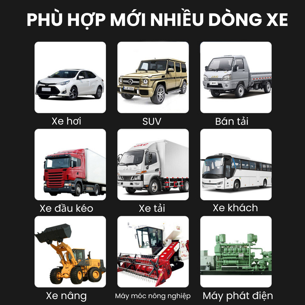 Bộ kích điện ô tô 12V/24V