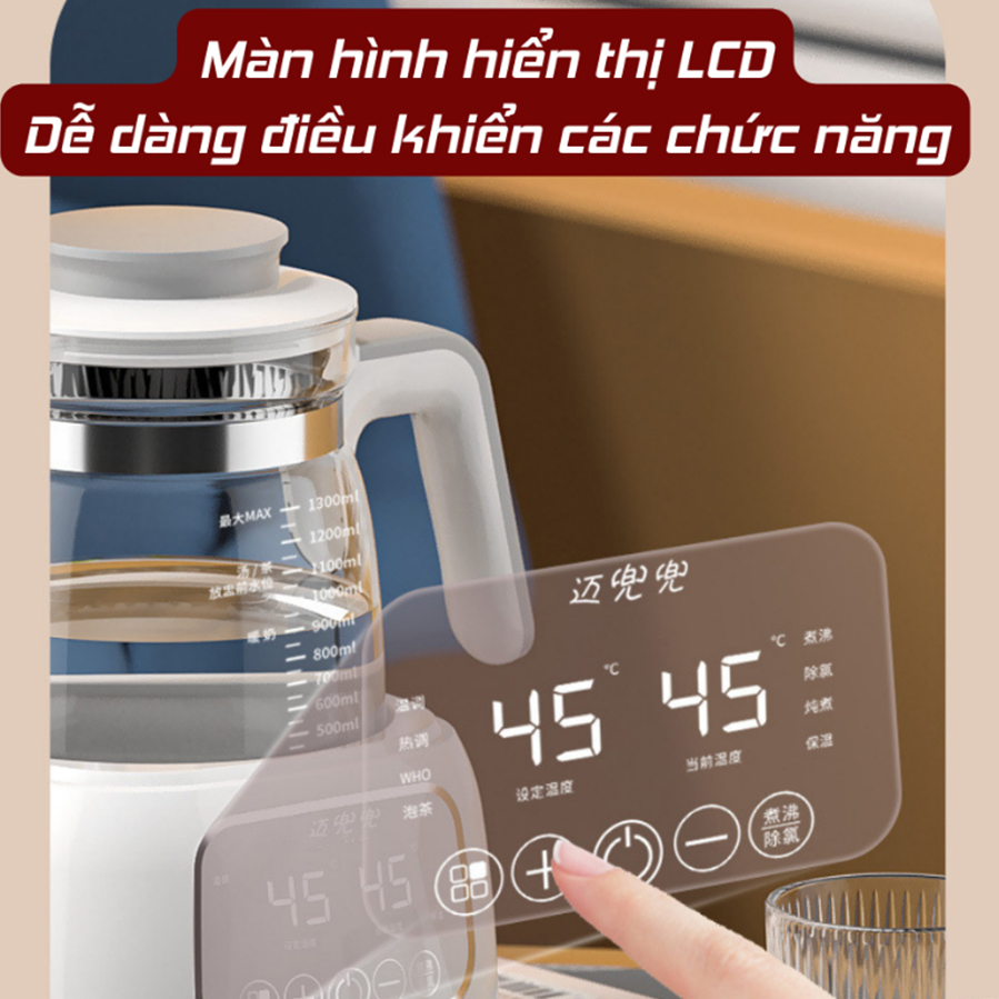 Máy đun nước, hâm nước pha sữa, hâm sữa, tiệt trùng, khử clo