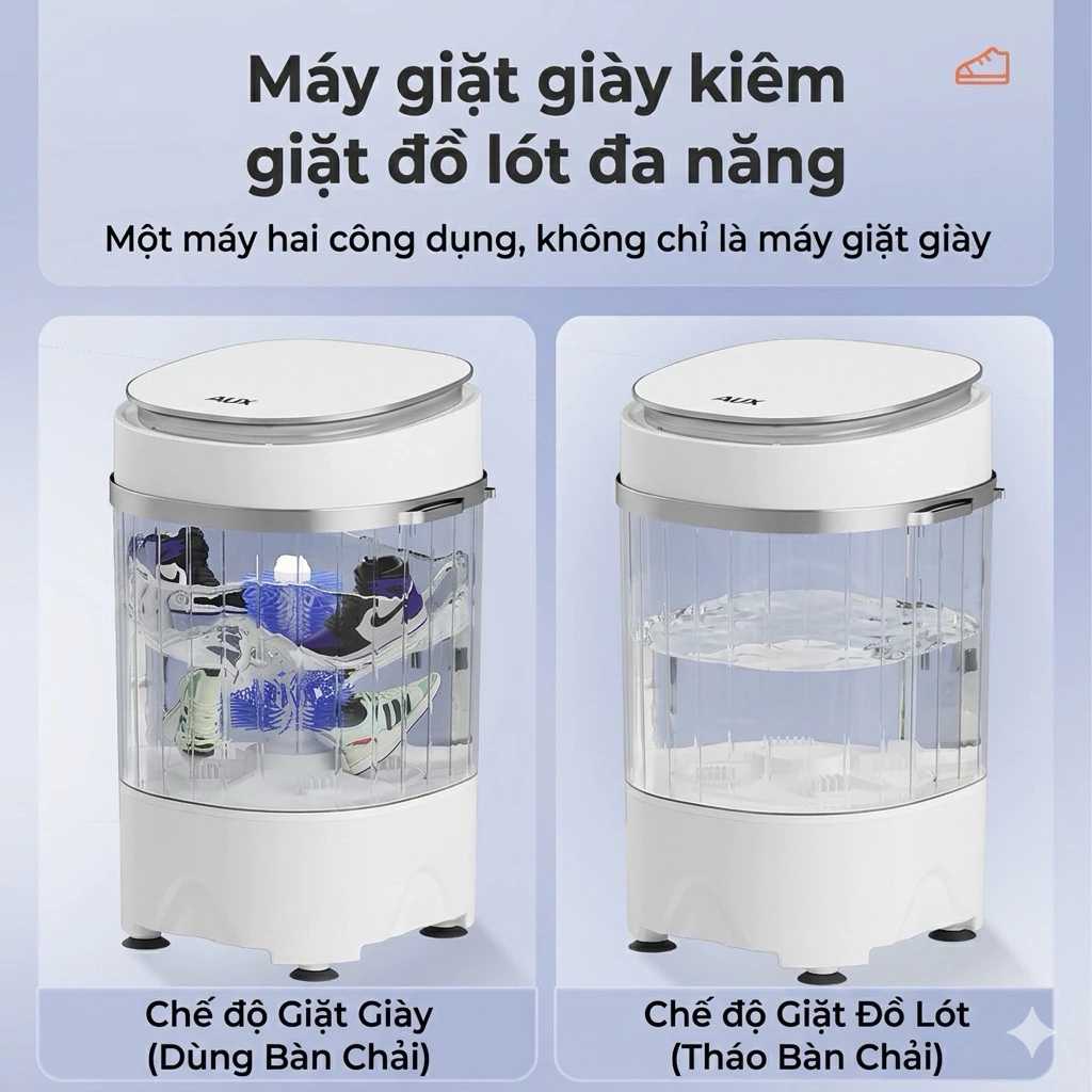 Máy giặt đồ trẻ em sơ sinh, máy giặt đồ lót khử khuẩn và sấy khô cao cấp