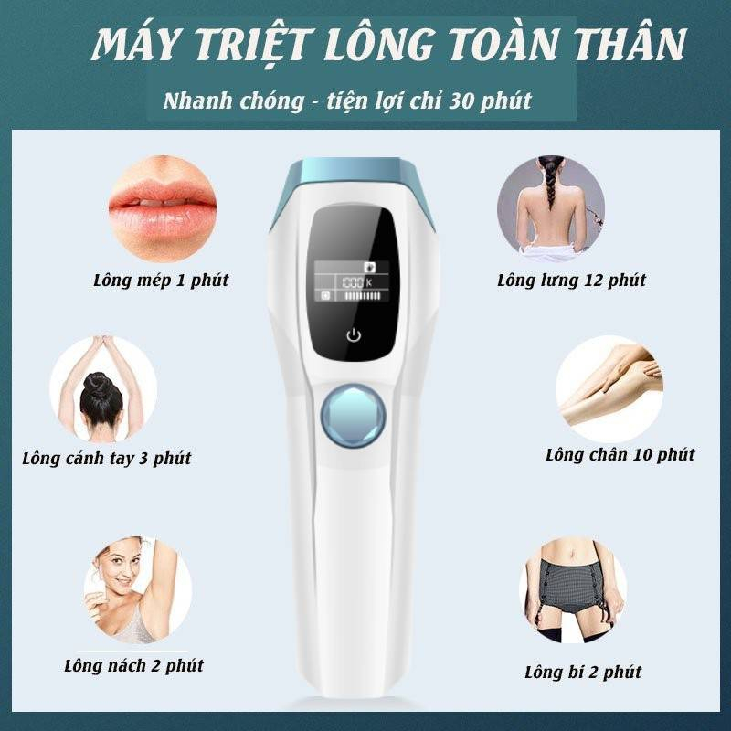Máy triệt lông lạnh cá nhân, toàn thân vĩnh viễn