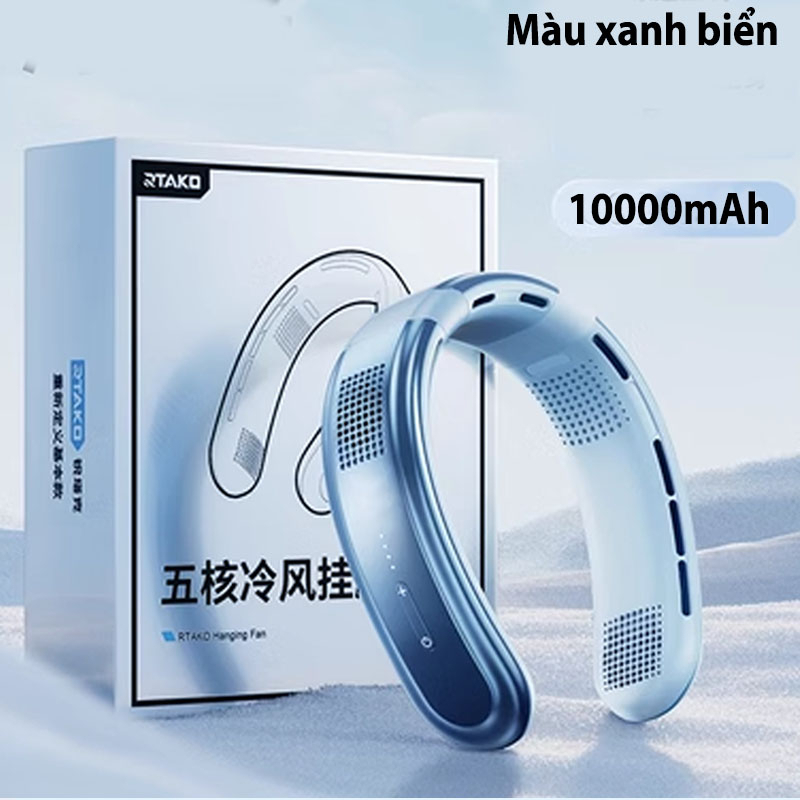 Quạt đeo cổ điều hòa 1000mAh P02