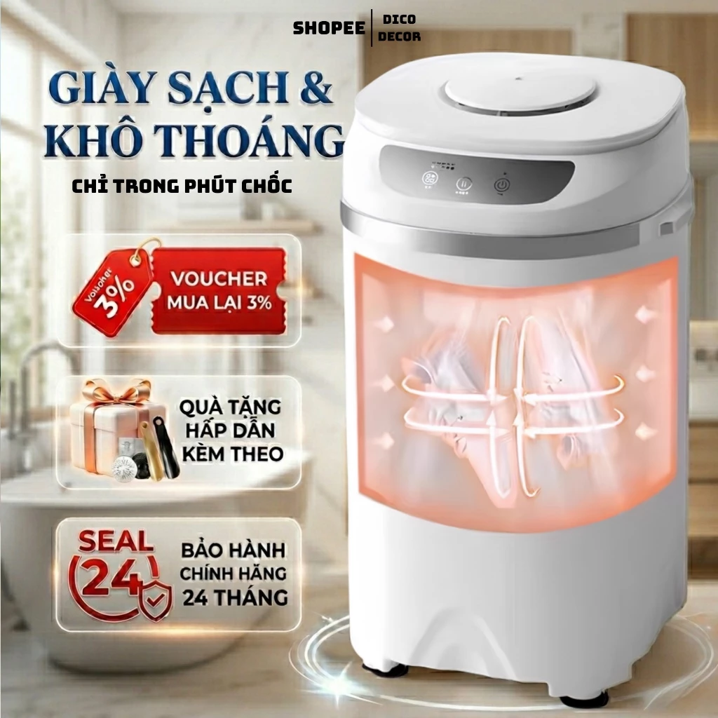Máy giặt đồ trẻ em sơ sinh, máy giặt đồ lót khử khuẩn và sấy khô cao cấp
