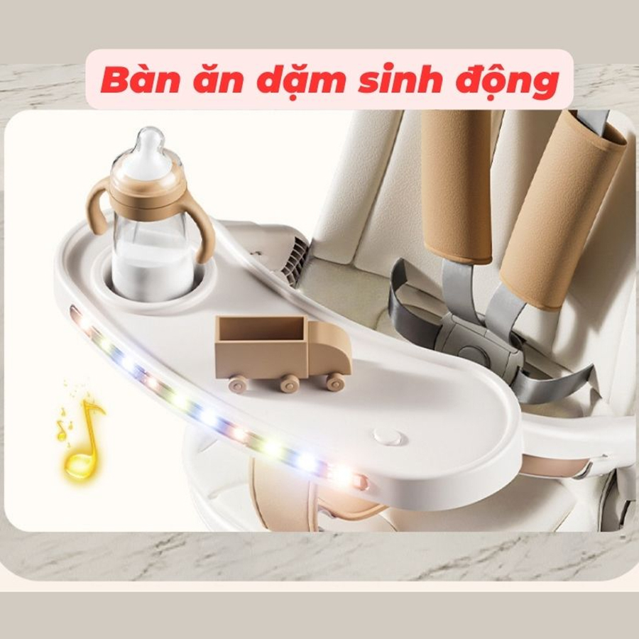 Xe đẩy em bé gấp gọn, khung hợp kim nhôm