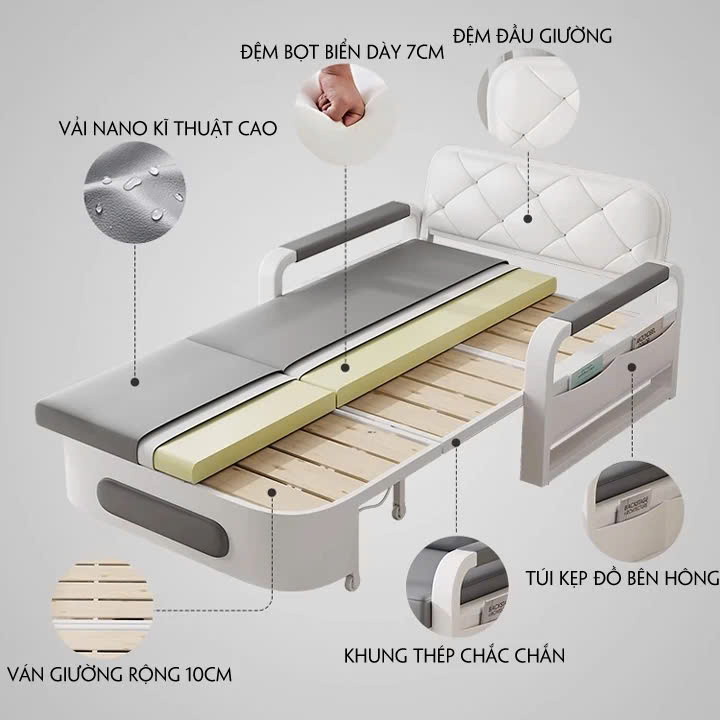 Giường Sofa Gấp Gọn Tiết Kiệm Diện Tích KLCP