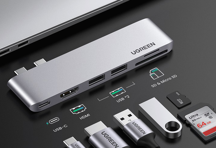 Hub USB-C là gì và nó có thể dọn dẹp bàn làm việc của bạn như thế nào?