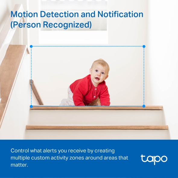 Camera WiFi TP-Link  Quay Quét 360 độ 2MP  Tapo C200