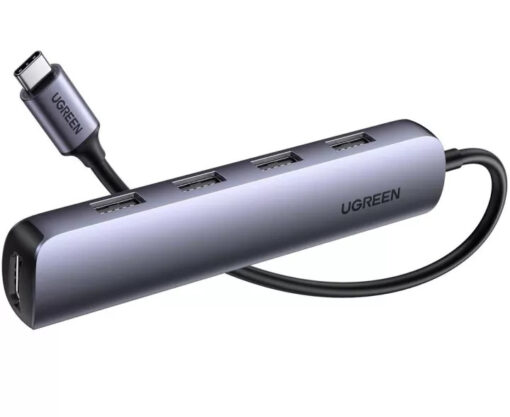 Bộ chuyển đổi USB Type-C sang HDMI kèm 4 hub USB 4 cổng Ugreen (20197)