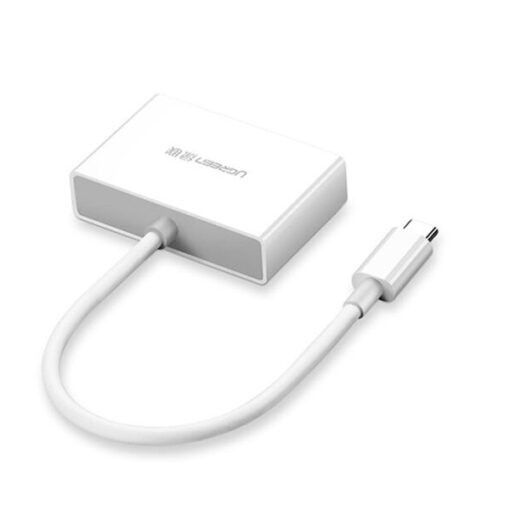 Bộ chuyển đổi USB-C sang HDMI + VGA Ugreen (30843)