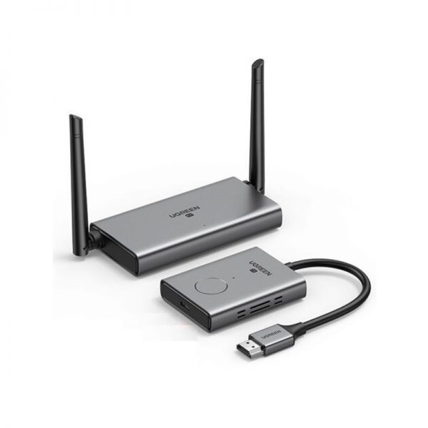 Bộ chuyển đổi HDMI có chipset trình chiếu từ xa gồm bộ truyền, nhận Ugreen (50633)