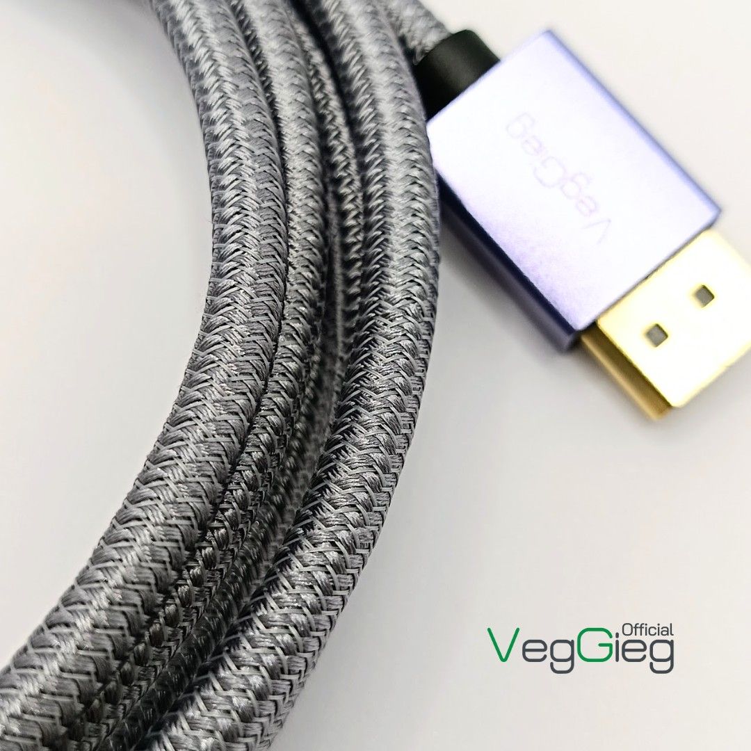 Cáp DisplayPort 1.4 8K@240Hz  VegGieg V-Z620