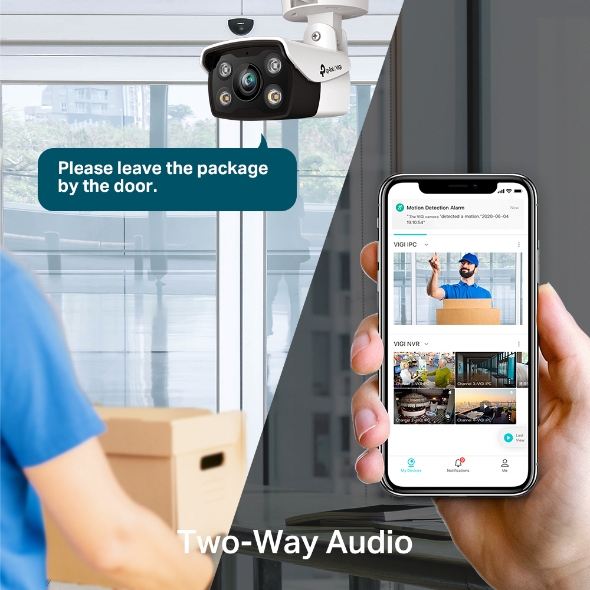 Camera IP TP-Link Bullet Hồng Ngoại Ngoài Trời 4MP VIGI C340