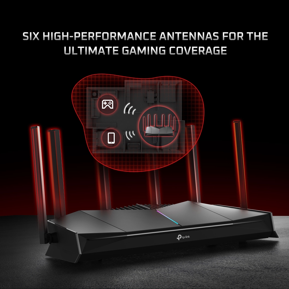 Bộ định tuyến chơi game TP-Link Archer GE400 chuẩn Wi-Fi 7 băng tần kép BE6500