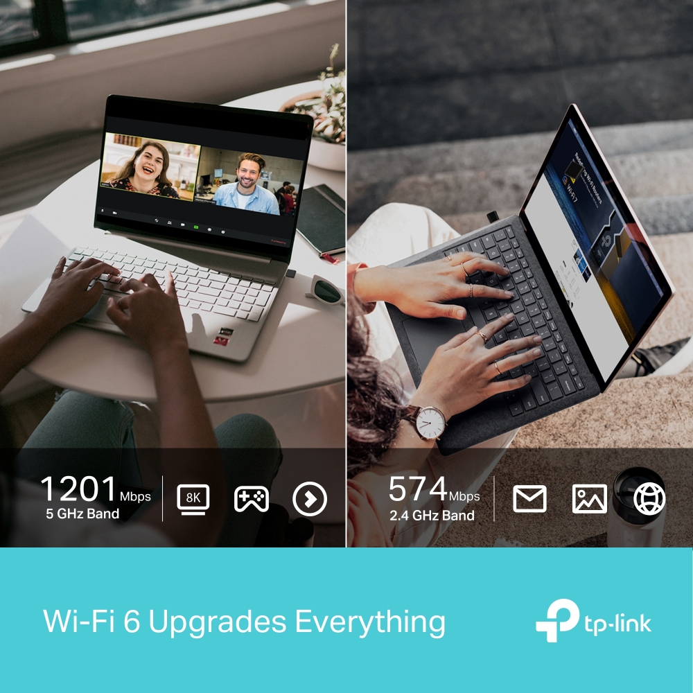 Bộ thu USB Wifi TP-Link Archer TX20U Nano Wi-Fi 6 Băng Tần Kép AX1800