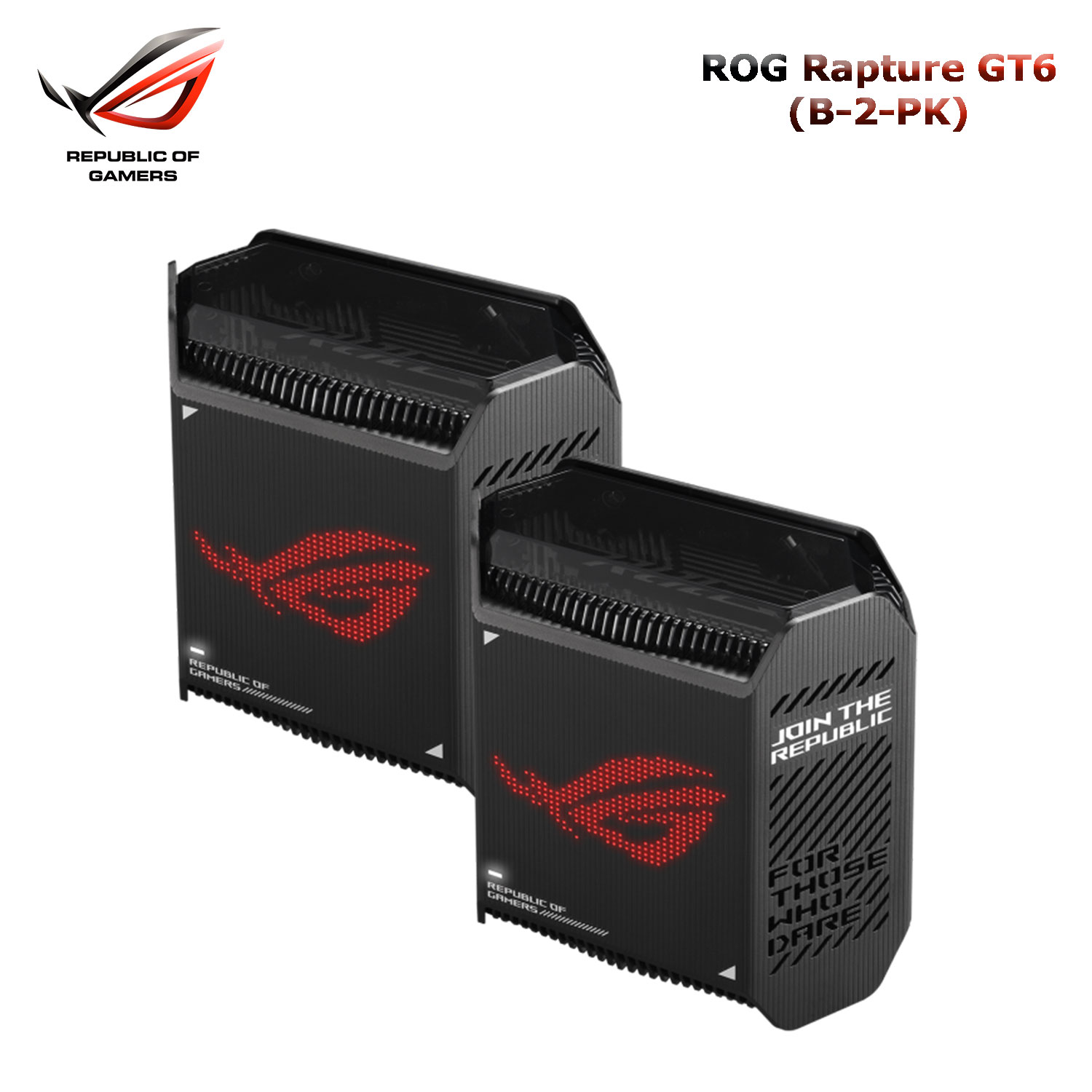 Mesh System WiFi 6 Asus ROG Rapture GT6 Tri-band | AX10000 | WAN 2.5G | Gaming WiFi