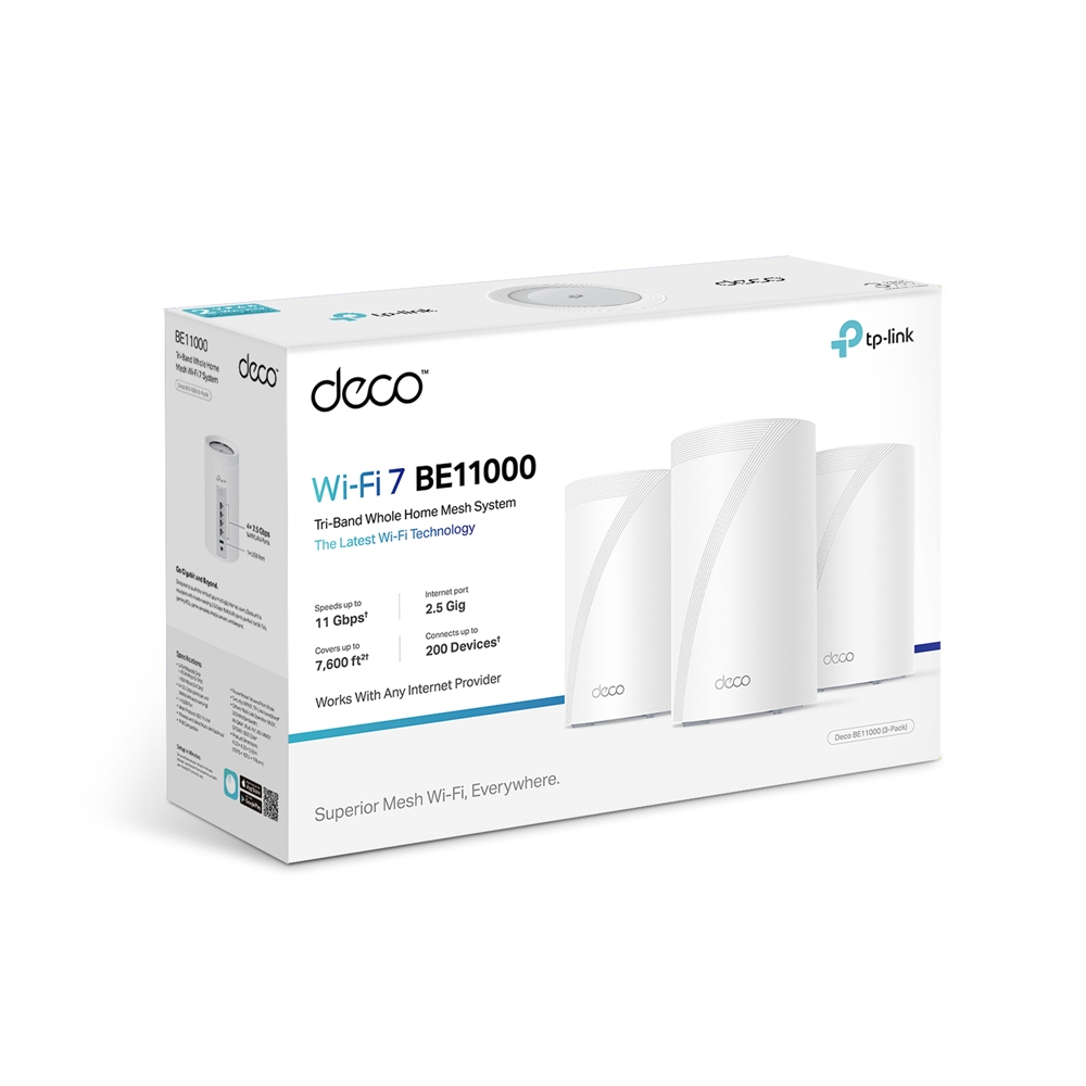 Bộ phát Wifi Mesh Tp-Link Deco BE11000 – WiFi 7 cho gia đình