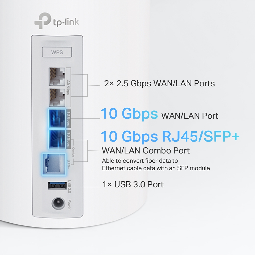 Bộ phát Wifi Mesh Tp-Link Deco BE95 – WiFi 7 BE33000 Quad-Band cho gia đình
