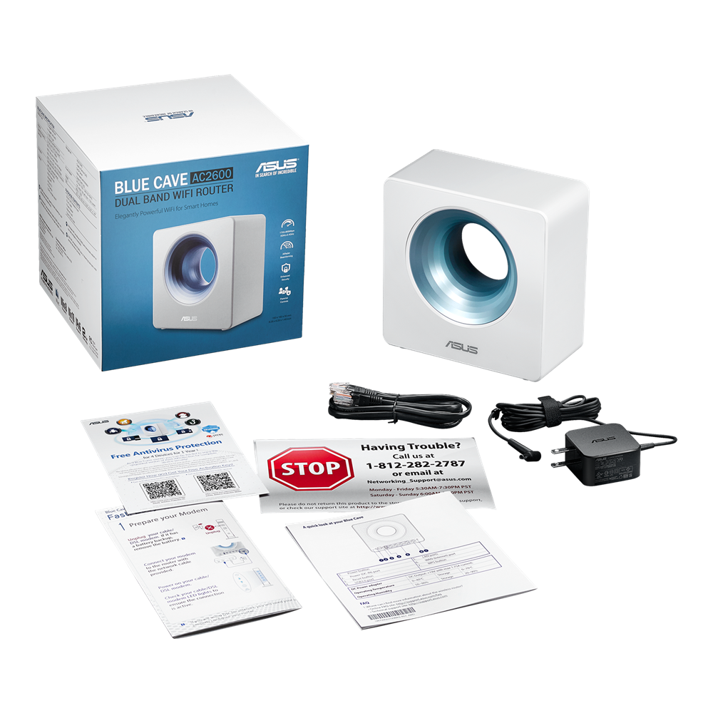 Bộ phát Wifi Mesh ASUS BLUE CAVE AC2600