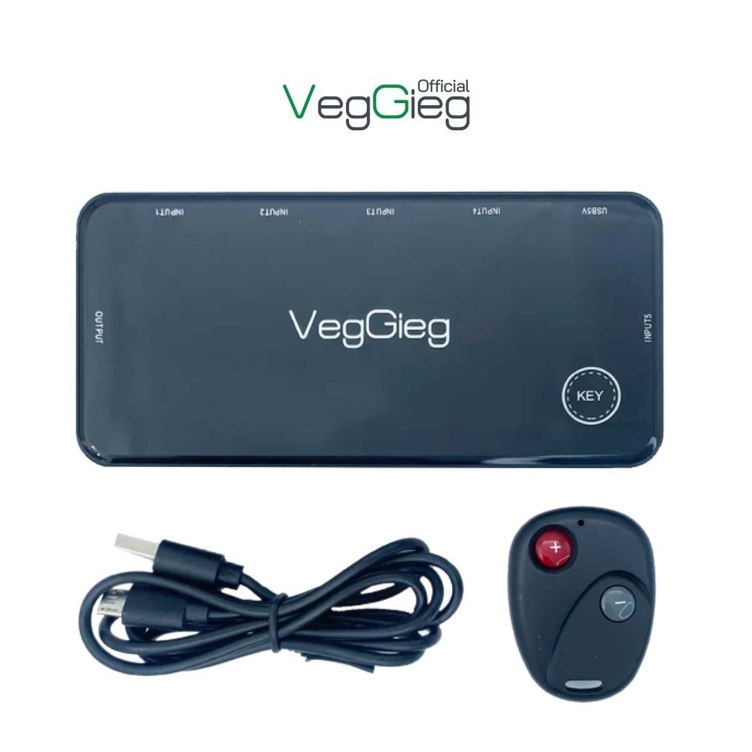 Bộ gộp HDMI 5 thiết bị vào 1 VegGieg V-HD05